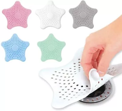 £1.95 • Buy Bathroom Drain Hair Trap Catcher Bath Stopper Plug Sink Strainer Filter Shower