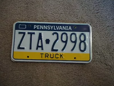 Pennsylvania Truck    License Plate Buy All States Here Free Shipping • $12.99