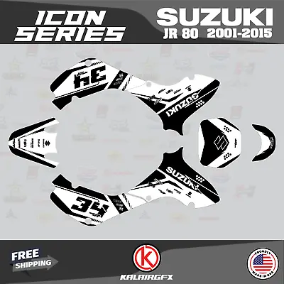 Graphics Kit For SUZUKI JR80 (2001-2015) JR 80  Icon Series - White • $86.60