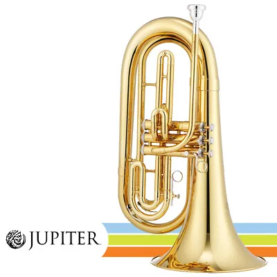 Jupiter JBR1000M Key Of Bb Lacquer Brass Body Quantum Marching Baritone W/ Case • $2174