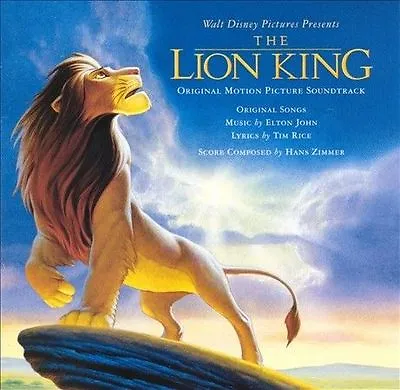 Rice Tim : The Lion King: Original Motion Picture Soundtrack CD • $5.69