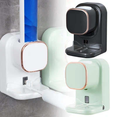 £13.99 • Buy Automatic Toothpaste Squeezer Dispenser Wall Mounted Toothbrush Holder