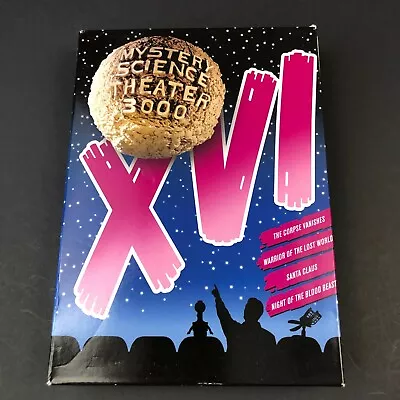 Mystery Science Theater 3000 Volume XVI 4-Disc DVD Set With Mini Posters MST3K • $31.49