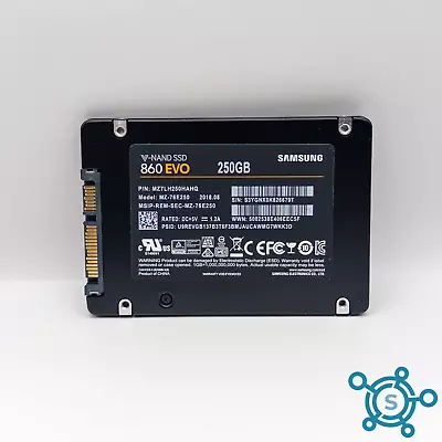 Samsung 860 EVO 250GB SATA 2.5  Solid State Drive SSD MZ-76E250 • $22