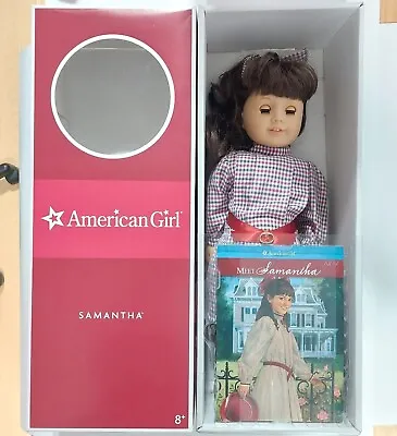 American Girl SAMANTHA 18  Doll RETIRED W/ Book New  • $428.27