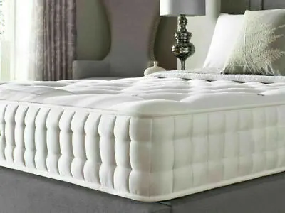 £137.69 • Buy Luxury Back Care 2000 Pocket Sprung Mattress Athen 3ft 4ft6 Double 5ft King Size