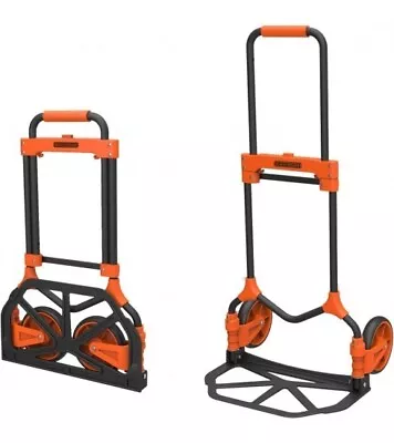 Black+Decker Folding Collapsible Trolley Sack Cart Telescopic Handle BXWT-H202 • £24.99