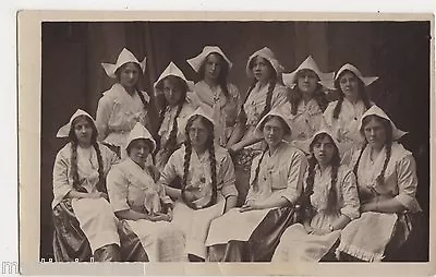 £2 • Buy Fancy Dress, Ladies As Dutch Girls RP Postcard, B576