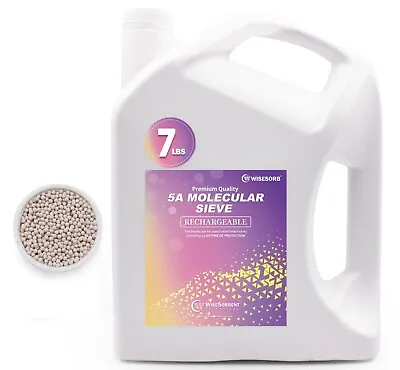 $41.99 • Buy Premium Quality Desiccant 7LBS Bulk Material (5A Molecular Sieve)