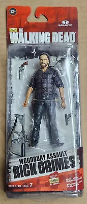 Mcfarlane Toys The Walking Dead Tv Series 7: Woodbury Assault Rick Grimes Figure • $19.50