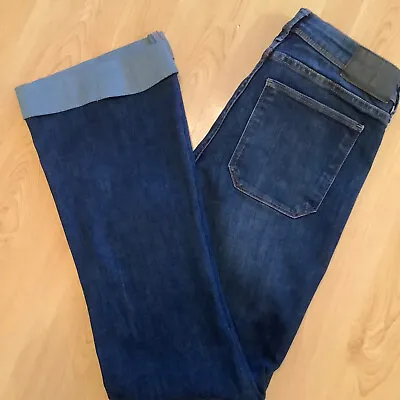 £7.90 • Buy NEW H&M Bootcut Jeans Size 6 8 10 W28 L29 Dark Blue Excellent Condition Not Worn