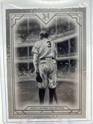 2023 Topps Museum Babe Ruth Canvas Collection #CCR33 Yankees • $4.95
