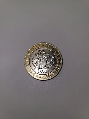 £10 • Buy 2016 William Shakespeare £2 Two Pound Coin Jester Rare