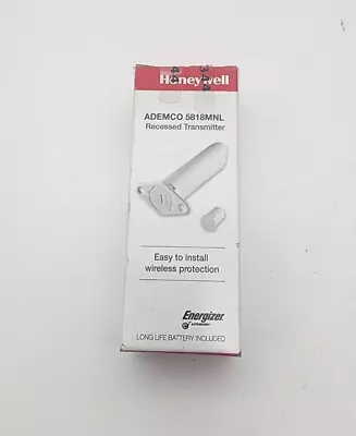 $49.99 • Buy Honeywell Home Wireless Recessed Door/Window Transmitter 5818MNL