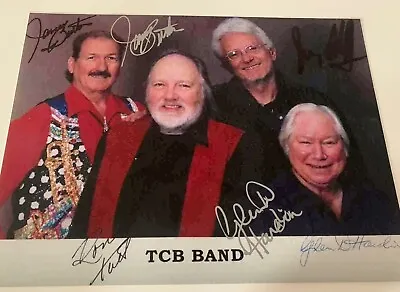 TCB Band (Elvis Presley) James Burton Autographed Signed Autograph Glen D Hardin • $199