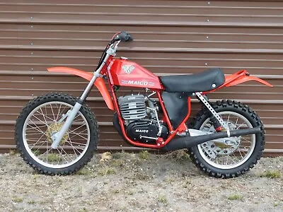 '73 Maico 250 MC Mike's Racing Center GP Vintage MX MotoCross MC250 Boyd&Stelngs • $9850