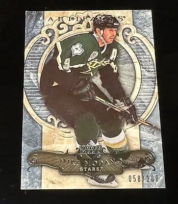 2007-08 Upper Deck Artifacts Silver /100 Mike Modano #70 | Dallas Stars HOF • $4.99