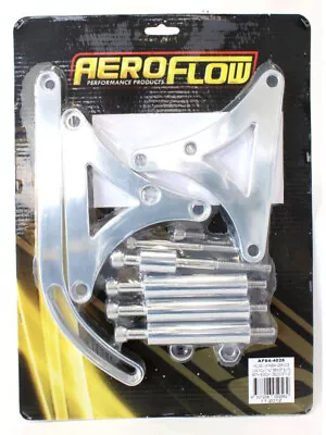 Aeroflow Mid Mount Billet Alternator Bracket For Holden V8 HQ-WB (AF64-4025) • $252.70