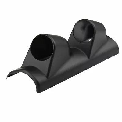 Universal Black Dual Pillar Gauge Pod Mounts 52mm Gauges To Vehicle's A-Pillar • $13.59