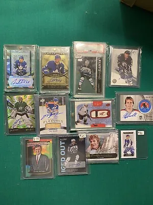 NHL HOCKEY CARD MYSTERY PACK 10 CARDS Per Pack NO BASE Matthews Auto Chase • $2.91