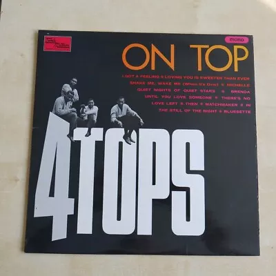 FOUR TOPS Four Tops On Top UK Original Vinyl LP Tamla Motown TML 11037 1966 • £24.99