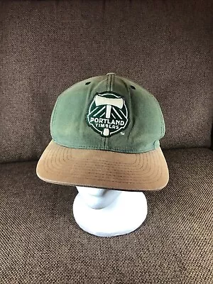 Men's Mitchell & Ness Green Portland Timbers Snapback Hat Embroidered • £9.99