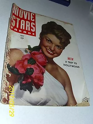 Movie Stars Parade Magazine July 1948 Esther Williams On Cover • $9.99