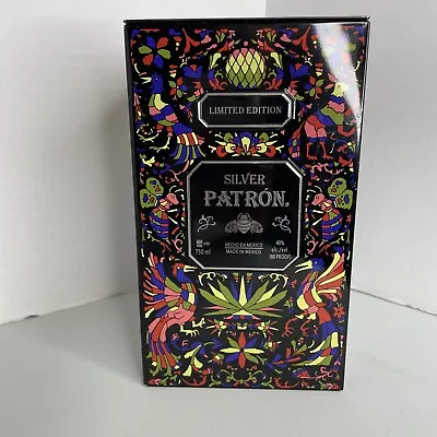 Patron Silver Tequila 2019 Mexican Heritage Tin Limited Edition Container • $12.99