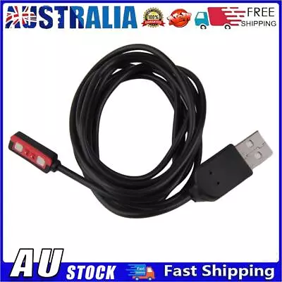 AU USB Charging Cable Charger Adapter For Pebble Steel Smartwatch Watch Black  • $8.31