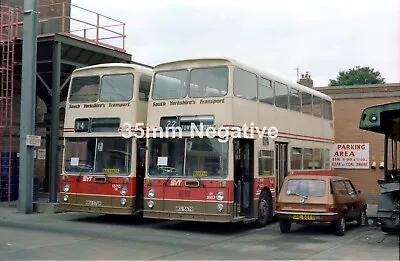 SOUTH YORKSHIRE TRANSPORT LEYLAND ATLANTEAN BUS 1567 35mm NEGATIVE+COPYRIGHT • £2