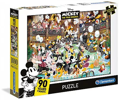 Clementoni Disney Mickey Mouse 90 Years Of Magic 1000 Piece Jigsaw Puzzle • $24