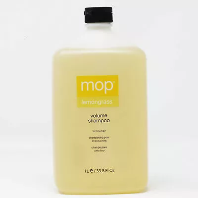 MOP Lemongrass Volume Shampoo For Fine Hair - 33.8 Oz Brand New!! • $30.39