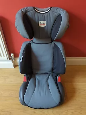 £30 • Buy Britax Hi-Line Car Seat  Robbie  - Adjustable High Back - Grey Cloth
