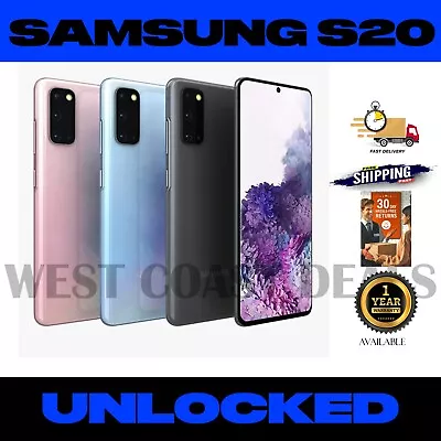 New Samsung Galaxy S20 5G G981U 128GB Factory Unlocked Verizon Smartphone • $238.99