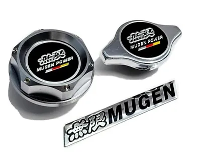 Radiator Cap + Oil Cap For Honda And Acura Mugen Civic Eg6 Ek9 Accord Si Crv Jdm • $36.95