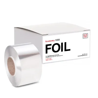 H.H Pro Economy Silver Hair Foil Roll 1000m X 96mm • £39.95