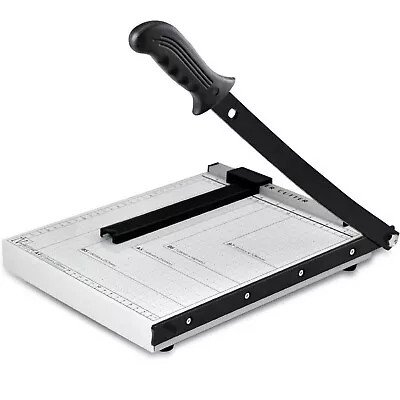 A4/A5 Pro Heavy Duty Guillotine Cutter Trimmer Machine Home Office Adjustable • £13.60