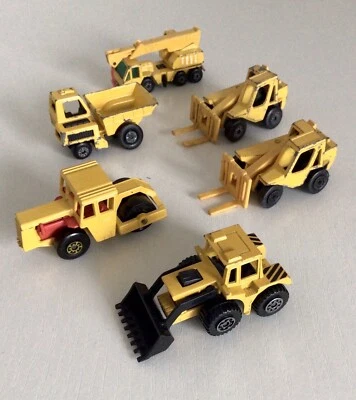 £12 • Buy Matchbox Construction Vehicles - Bomag, Sandbrom, Tractor Shovel, Crane, Dumper