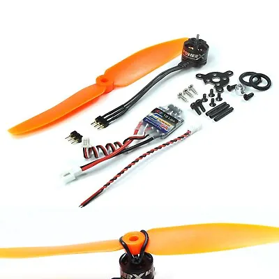 MC1108 4000kv 2S/5A Mini Brushless Motor Mount For Micro Fixed Wing RC Airplane • $32.81