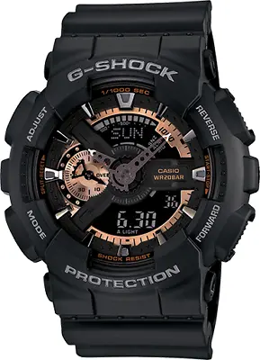 G-Shock GA-110 Denim Series Mens Stylish Watch Perfec Boys Gift - Bronze • £49.99