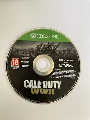 Call Of Duty WWII WW2 Xbox One Action Shooter Video Game PAL *Disc Only* • £5.11