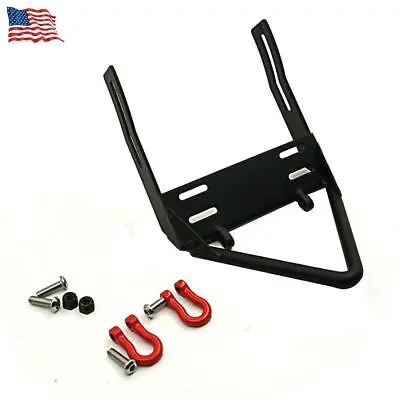 Metal Front Bumper Winch Mount Shackle For 1/10 RC Crawler Axial SCX10 90027/046 • $11.75