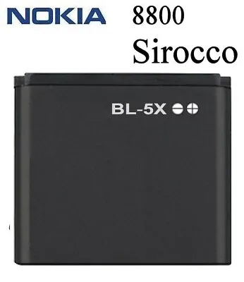 New Nokia Battery BL-5X BP6X For 8800 Sirocco 8800 Arte 8860 N73i BP-6X • £6.90