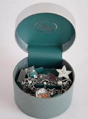 $199.99 • Buy D23~The Art Of Ariel~CHARMS~GeM SheLLs~BRACELET 8.5~WATCH +CASE~NWT~Disney Store