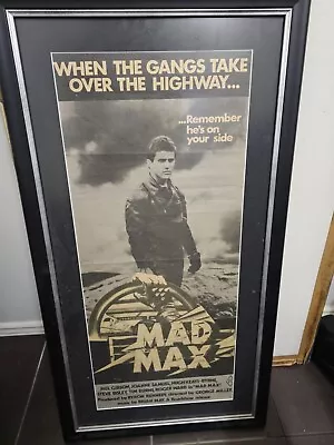 MAD MAX Original Daybill Movie Poster Mel Gibson • $600