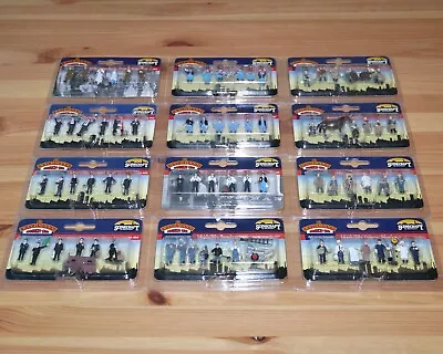 Bachmann 00 Gauge 1:76 Scale Figure Sets - Multi-listing - Many To Choose From • £12.95