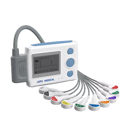 Lepu TH12 Professional Telehealth Wearable Holter 24 Hour ECG Monitor • £599.99
