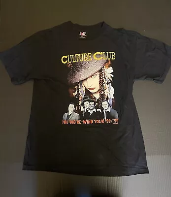 Vtg Culture Club The Big Rewind  Tour 1998/99 Concert Tshirt M • $10