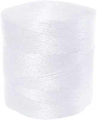 White Polypropylene Tying Twine - 1 Ply 6500 Feet - Lightweight Utility Cord F • $114.99