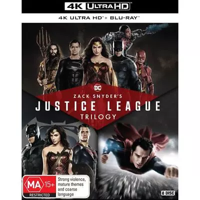 Zack Snyder's Justice League Trilogy Blu-ray | Region B • $98.93